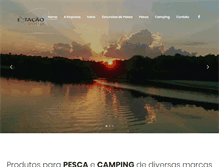 Tablet Screenshot of estacaopesca.com.br